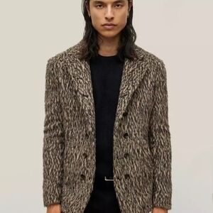 Dbl Breasted Cutaway Coat